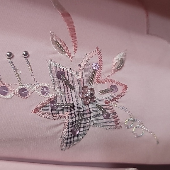 Vintage Custom Pageant Dress with Removable Vest - Picture 7 of 8